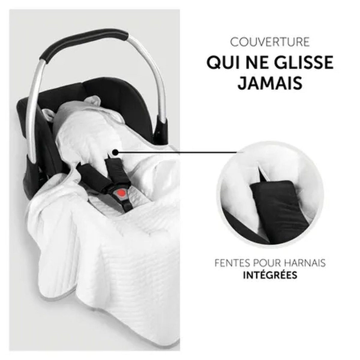 Couverture cosy Snuggle N Dream vert, HAUCK