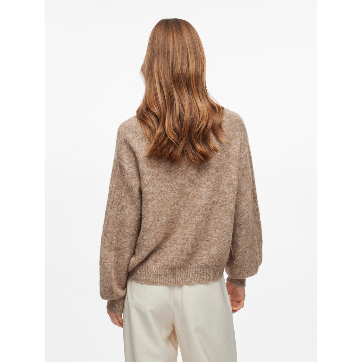 Pull En Maille natural melange, VILA