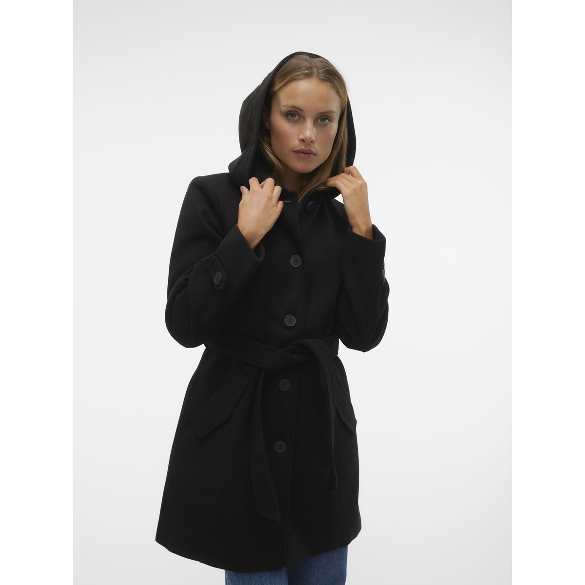 Manteau noire - black, VERO MODA