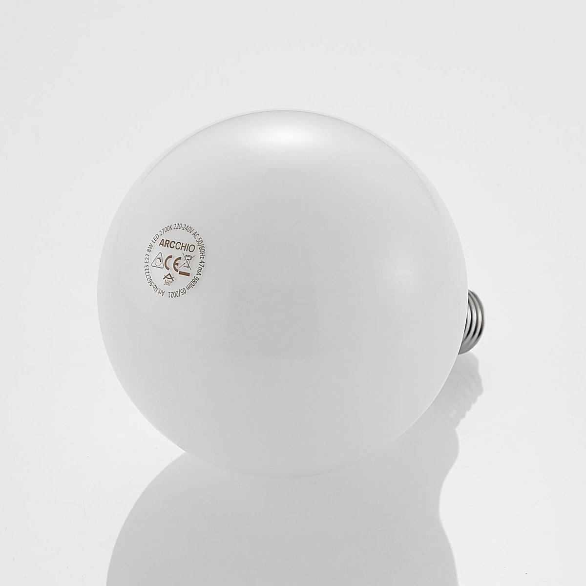 Ampoule E27 en verreLED, E27 8W LED couleur unique, ARCCHIO