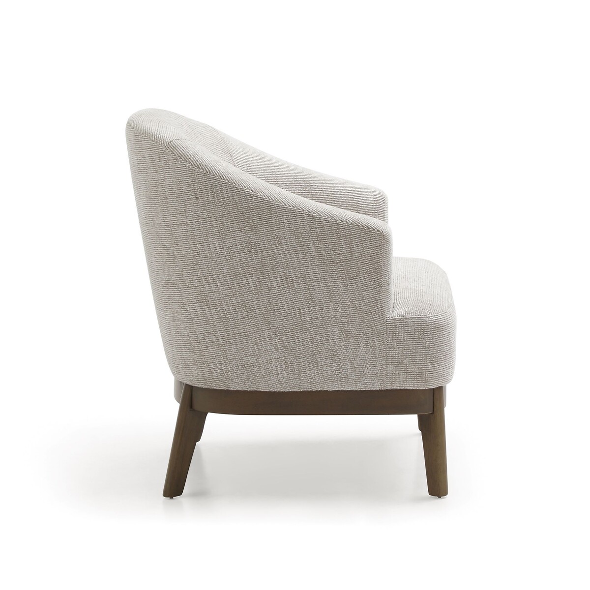 Eliana Chenille Tub Chair natural, SO'HOME