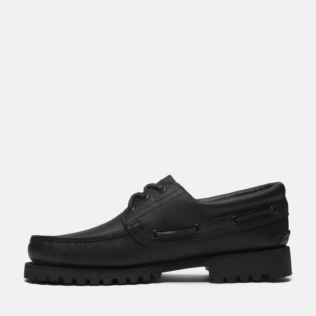 Sapatos de vela de pele TIMBERLAND AUTHENTIC BOAT SHOE preto , TIMBERLAND
