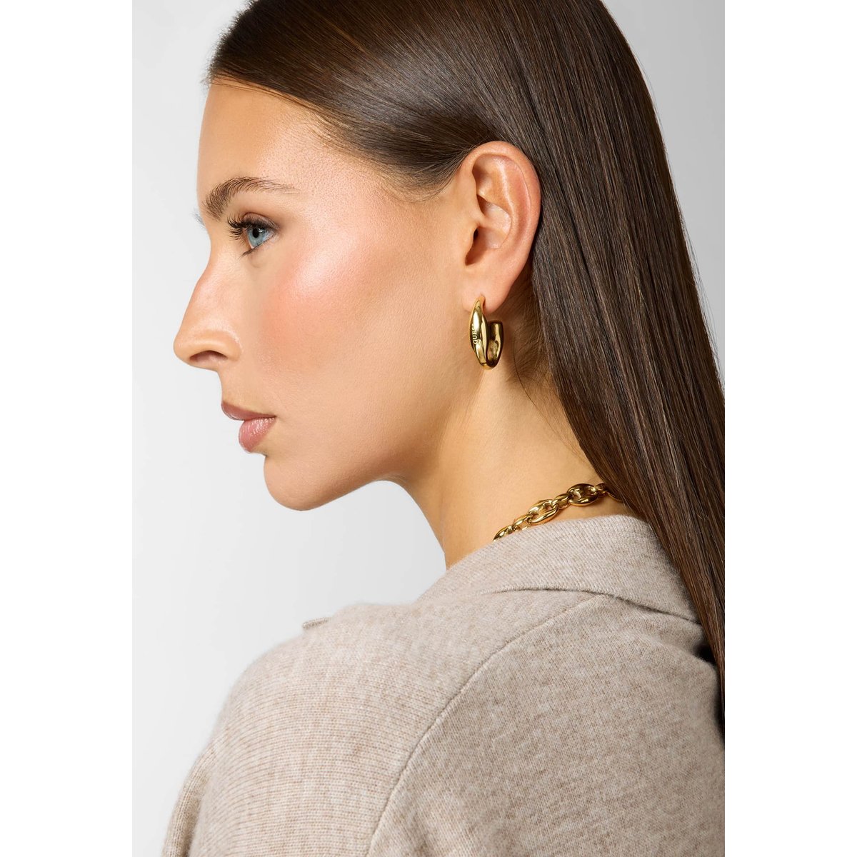 Boucles D'oreilles Marina or, GUESS