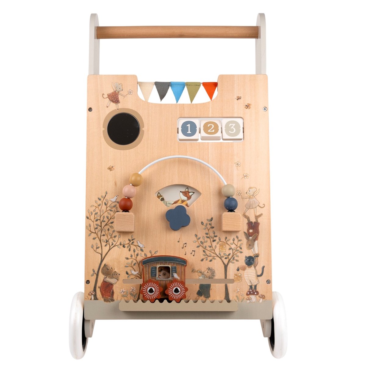 Chariot de marche Forêt magique beige, EGMONT TOYS