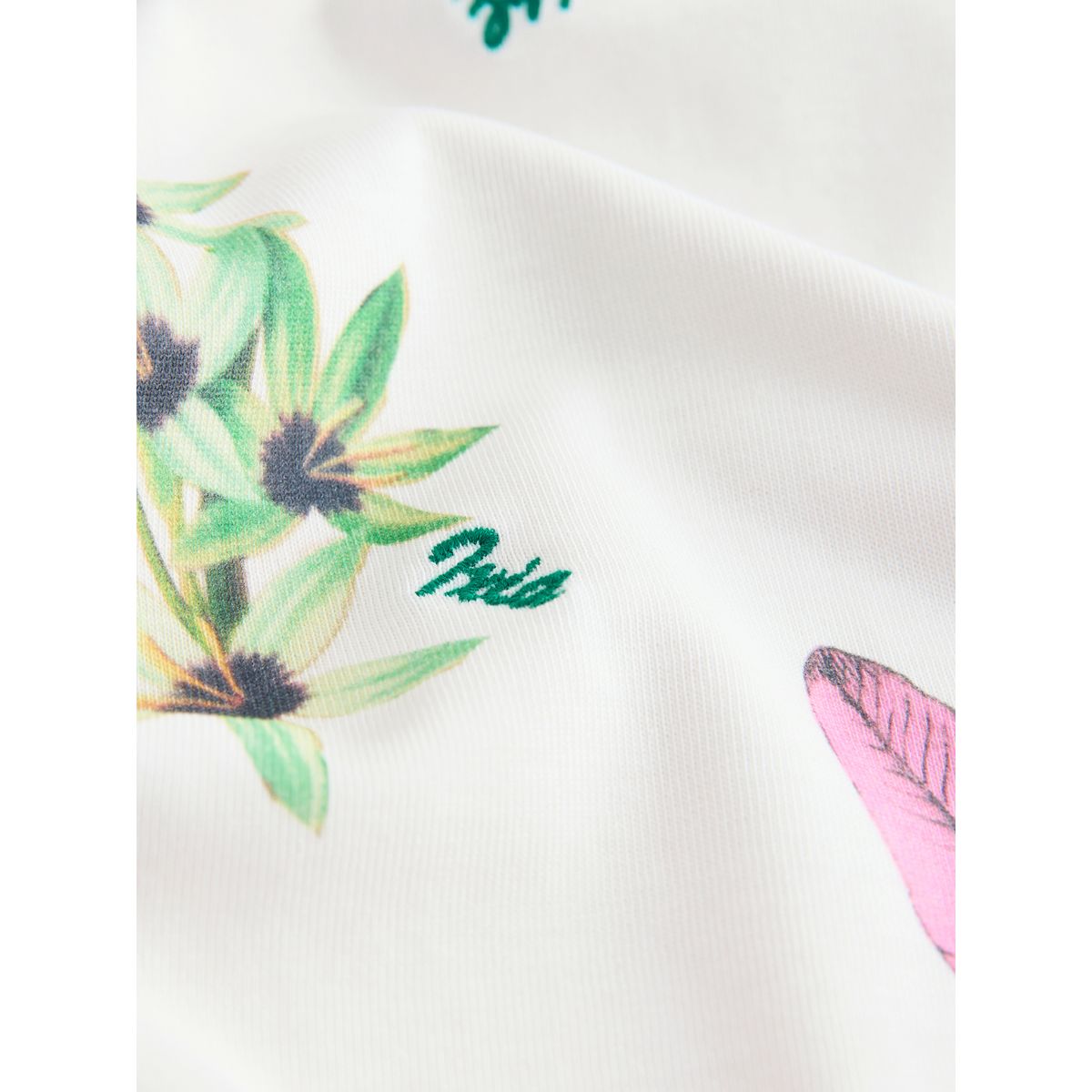 T-shirt manches courtes et motif kew gardens blanc, NEXT