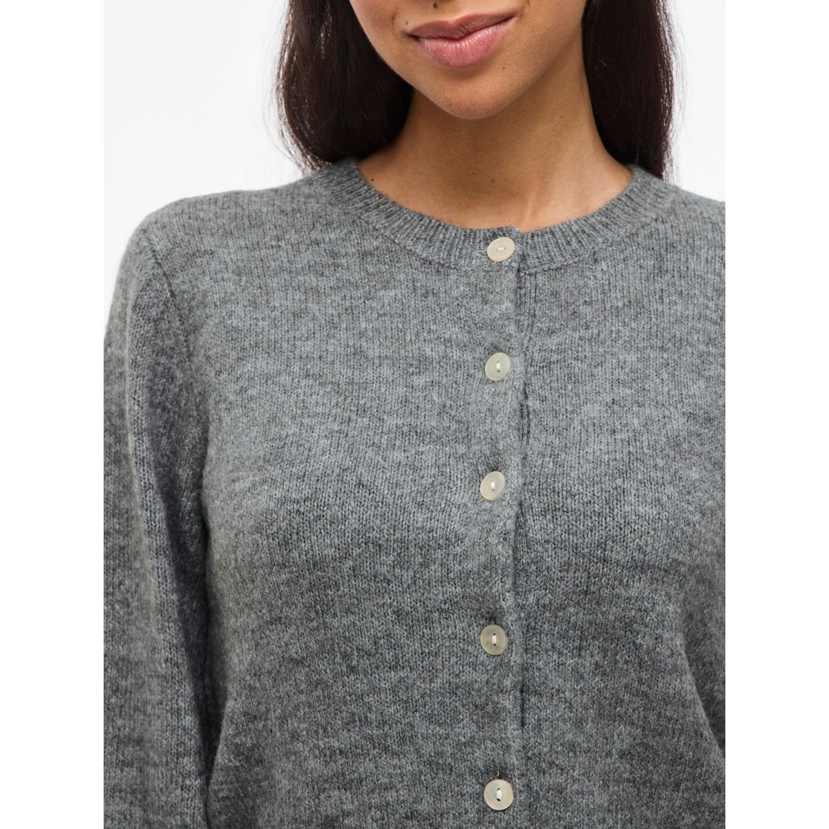 Cardigan medium grey melange, VILA