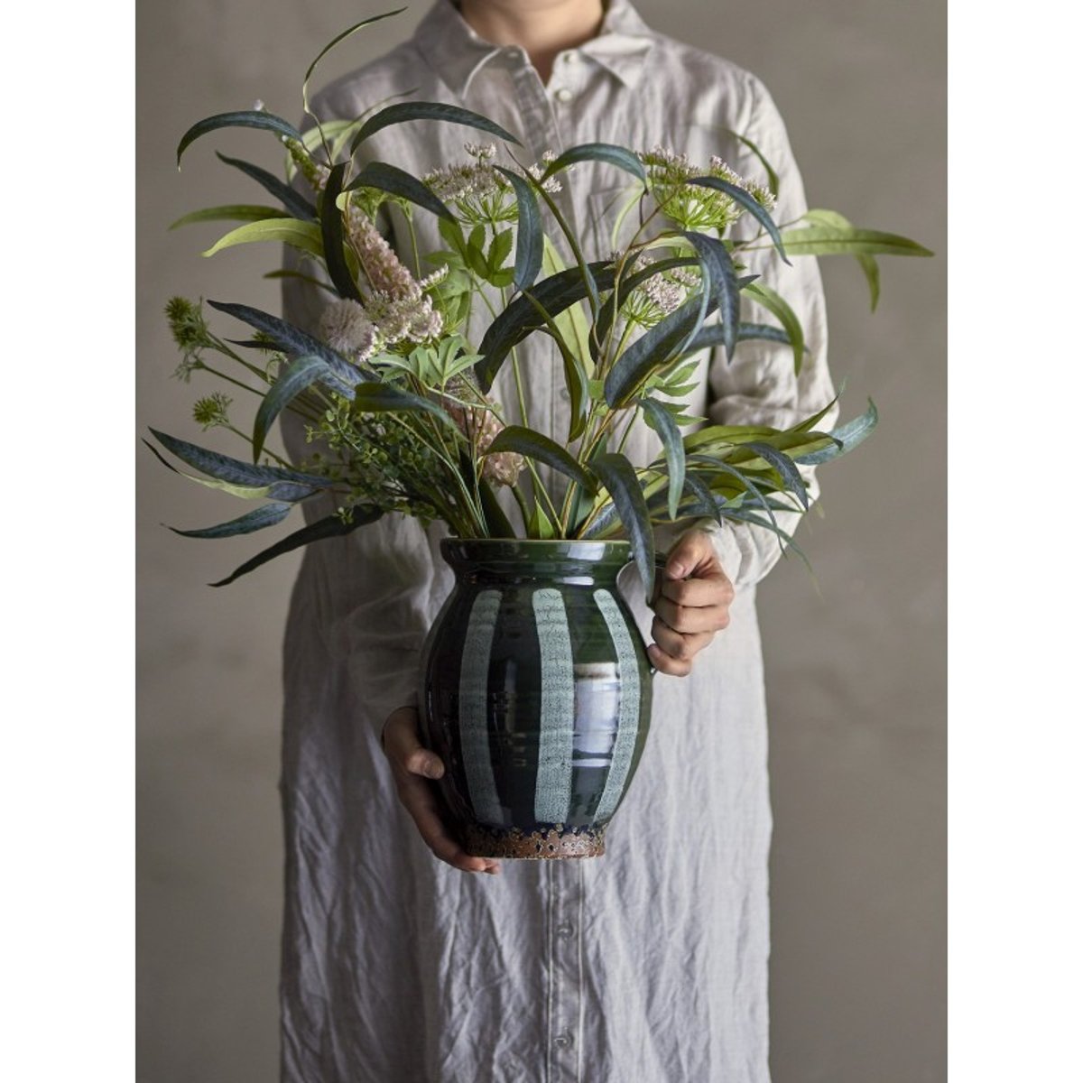 Tige de plante vivace artificielle  Phlox beige, BLOOMINGVILLE