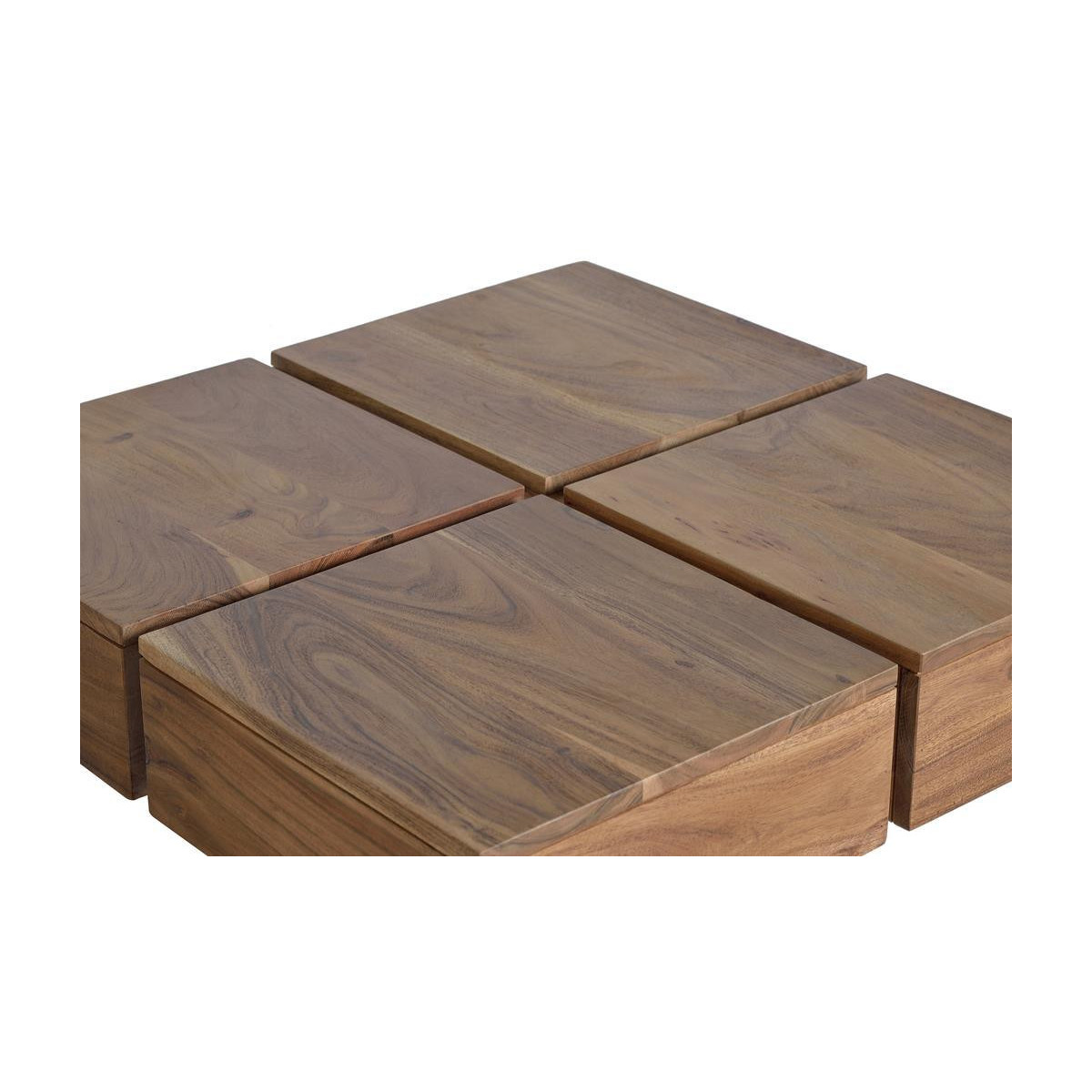 Table basse - ENÉLISE marron, DECORATION D’AUTREFOIS