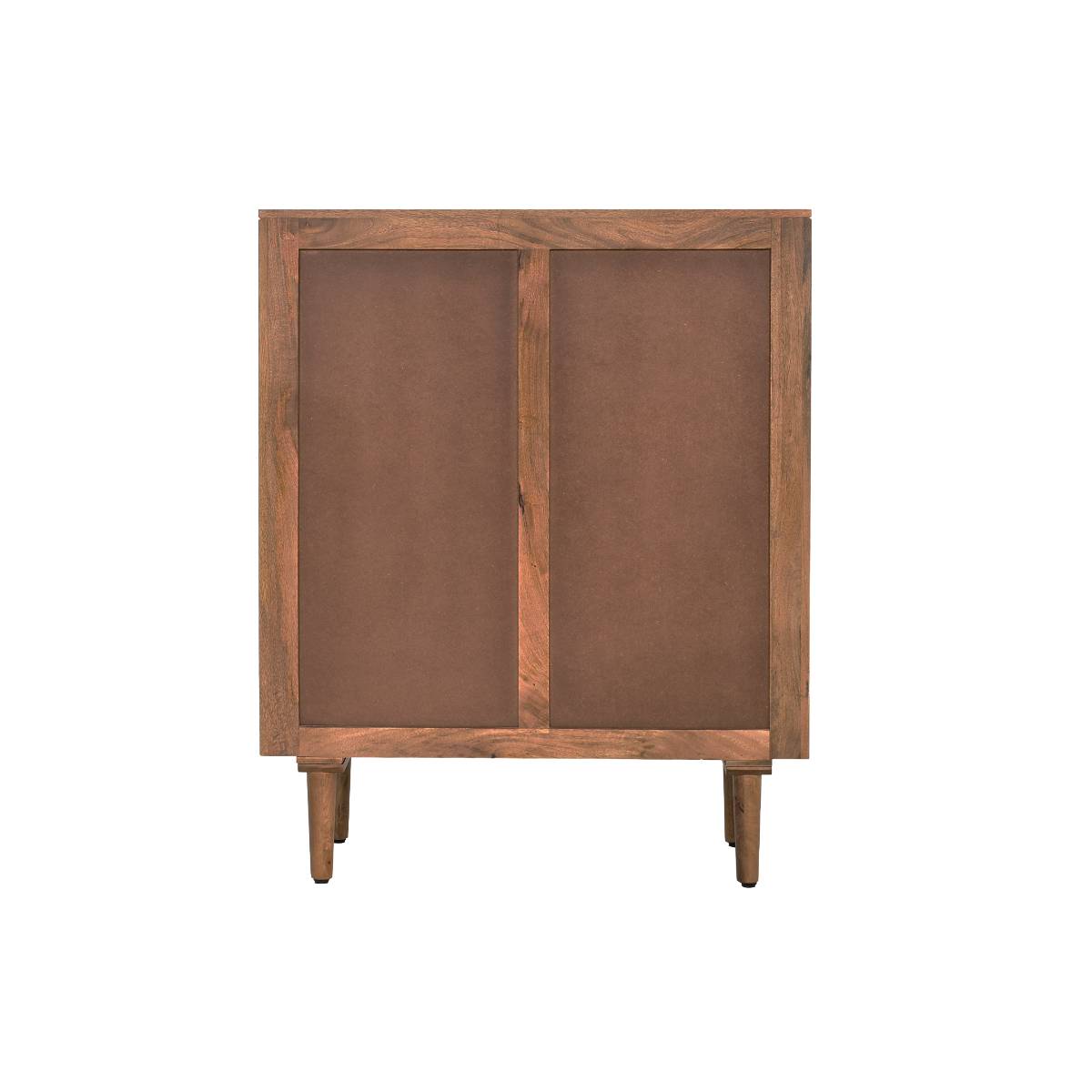 Buffet haut en bois de manguier foncé VIVIENNE bois foncé, MADE IN MEUBLES