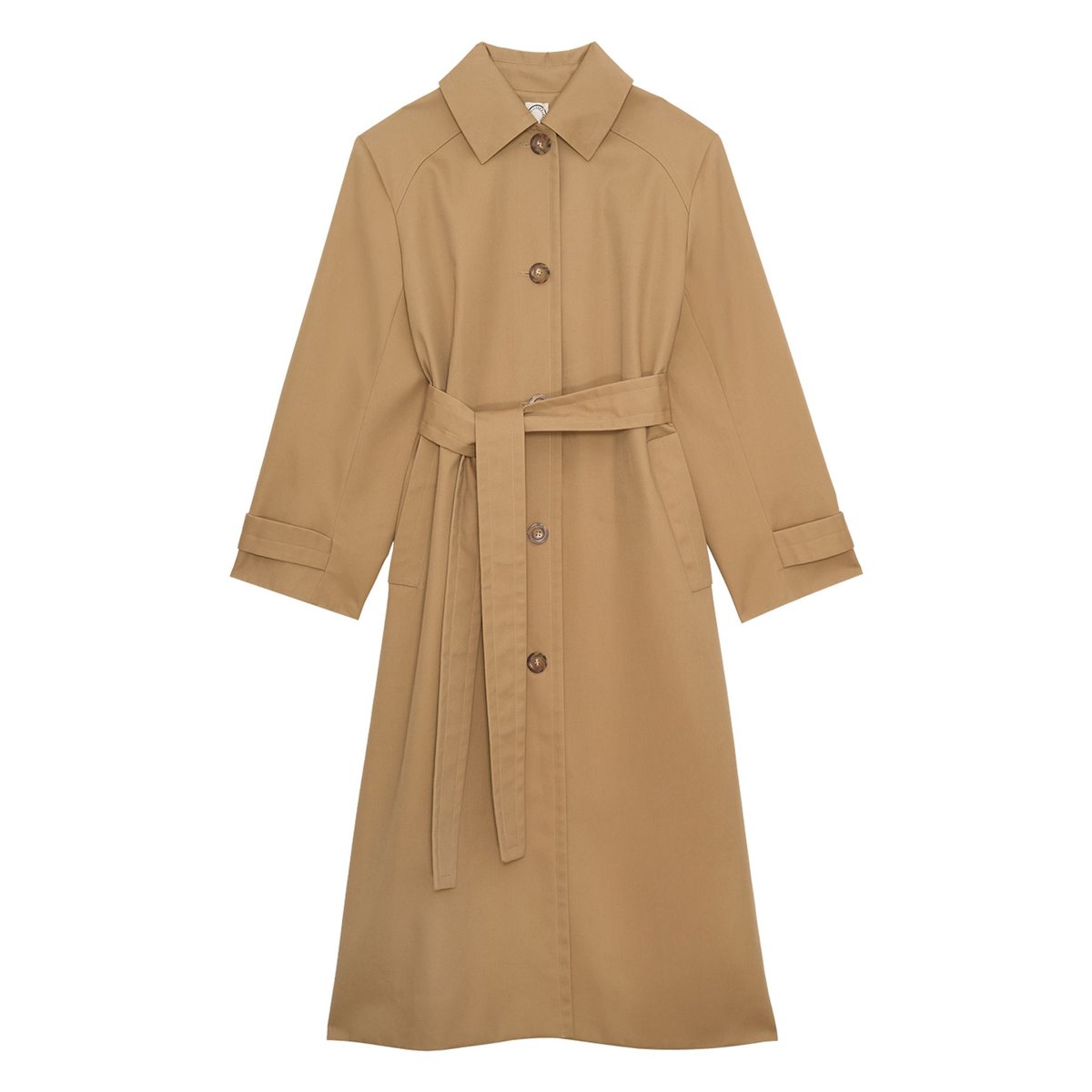 Manteau Esmé en coton mélangé beige, INES DE LA FRESSANGE PARIS