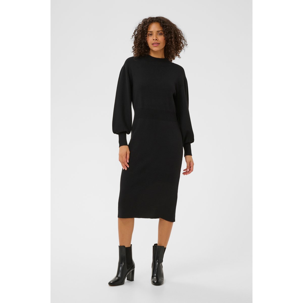 Robe noir black deep, KAFFE