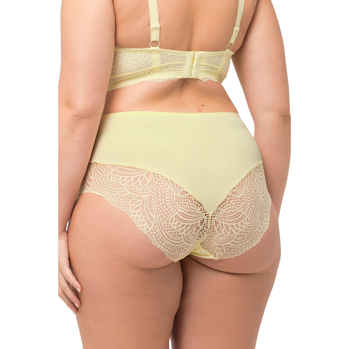 Culotte maxi en microfibres jaune clair, ULLA POPKEN