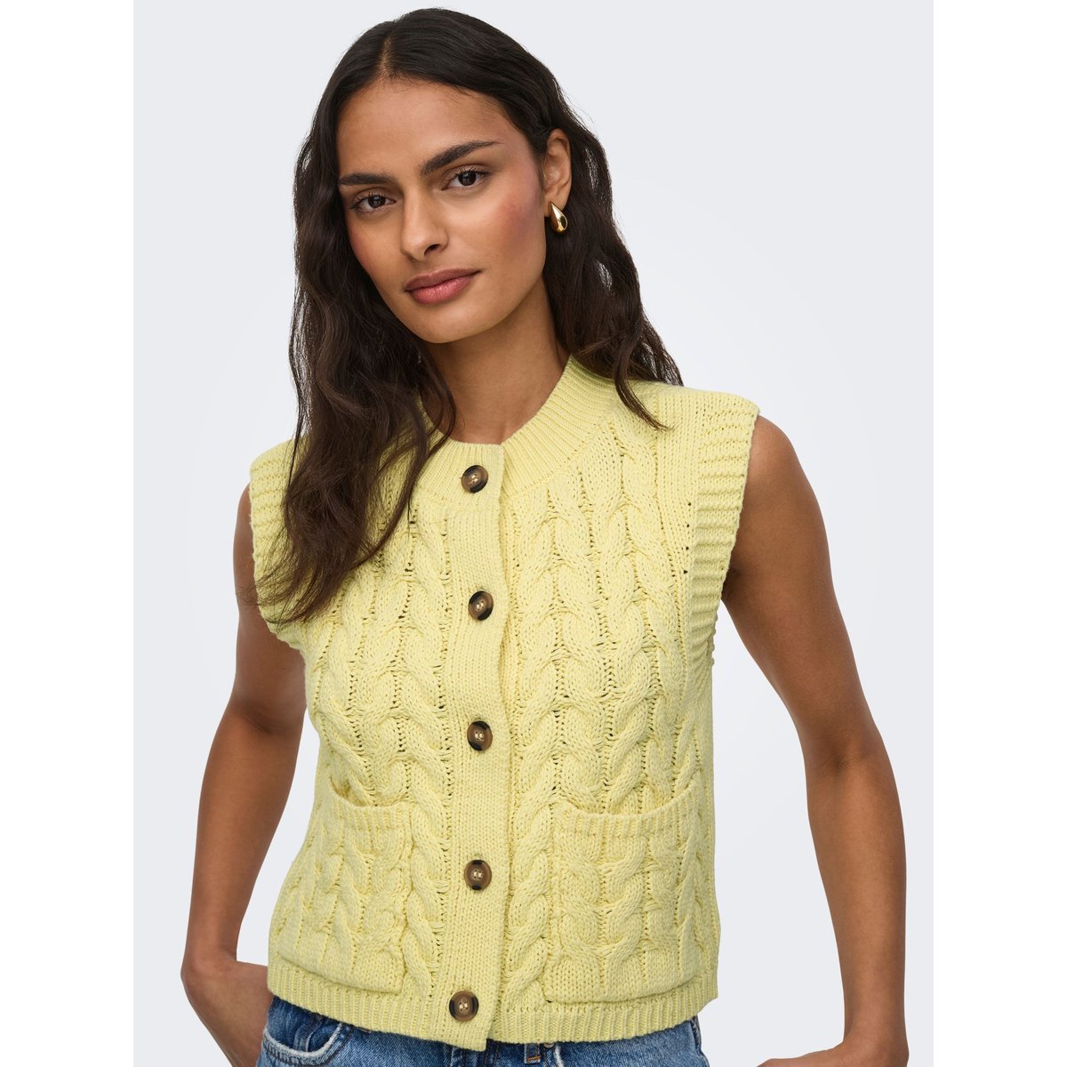 Gilet double cream, JDY