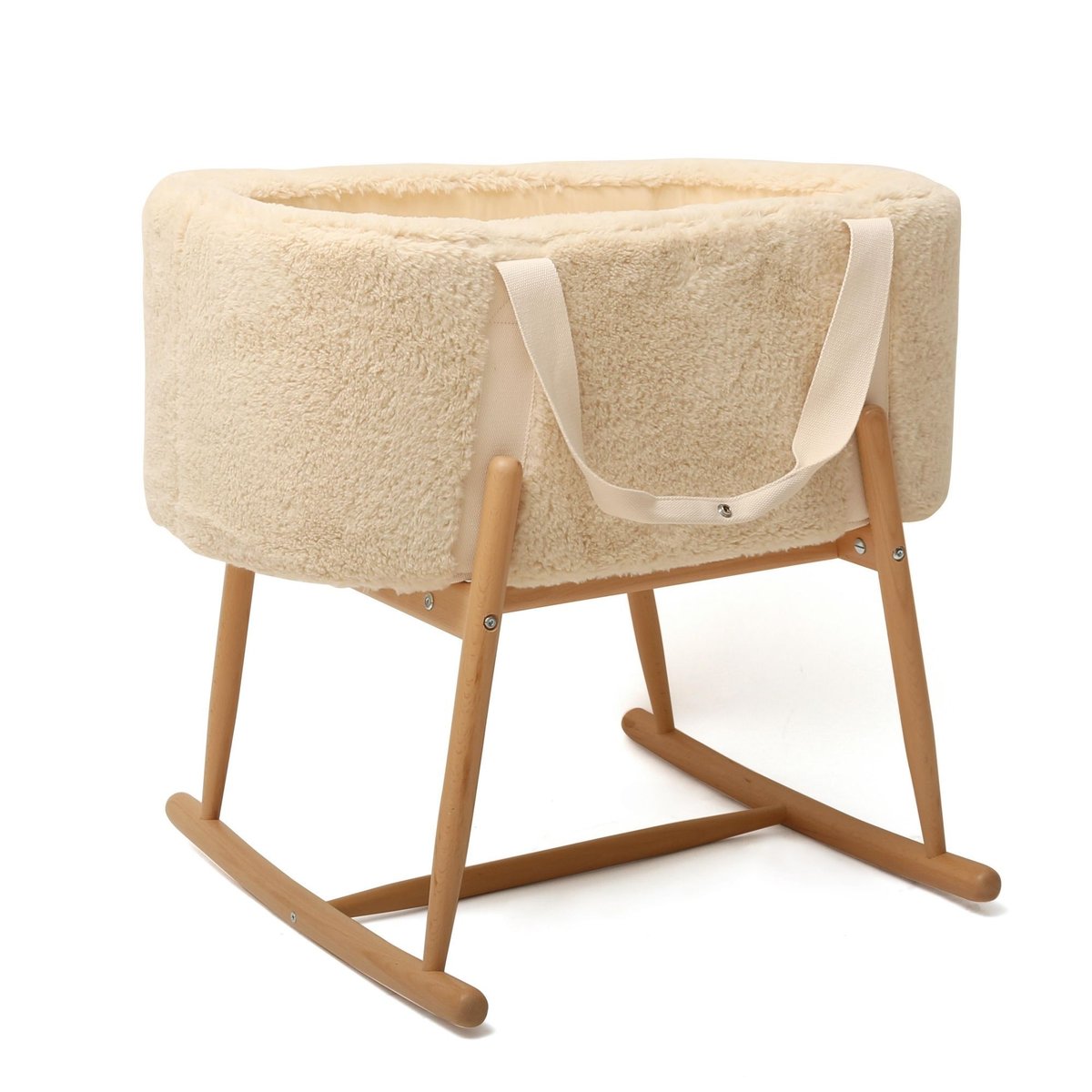 Couffin bébé matelassé KUKO blanc, CHARLIE CRANE