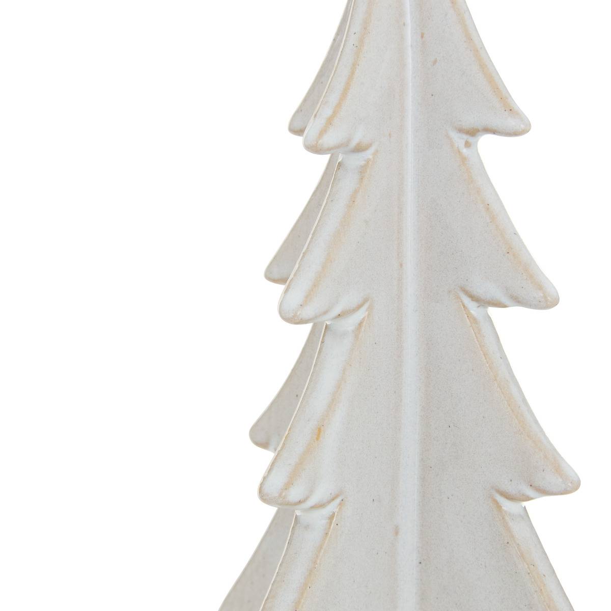 SAPIN CERAMIQUE BLC H14 blanc, ATMOSPHERA