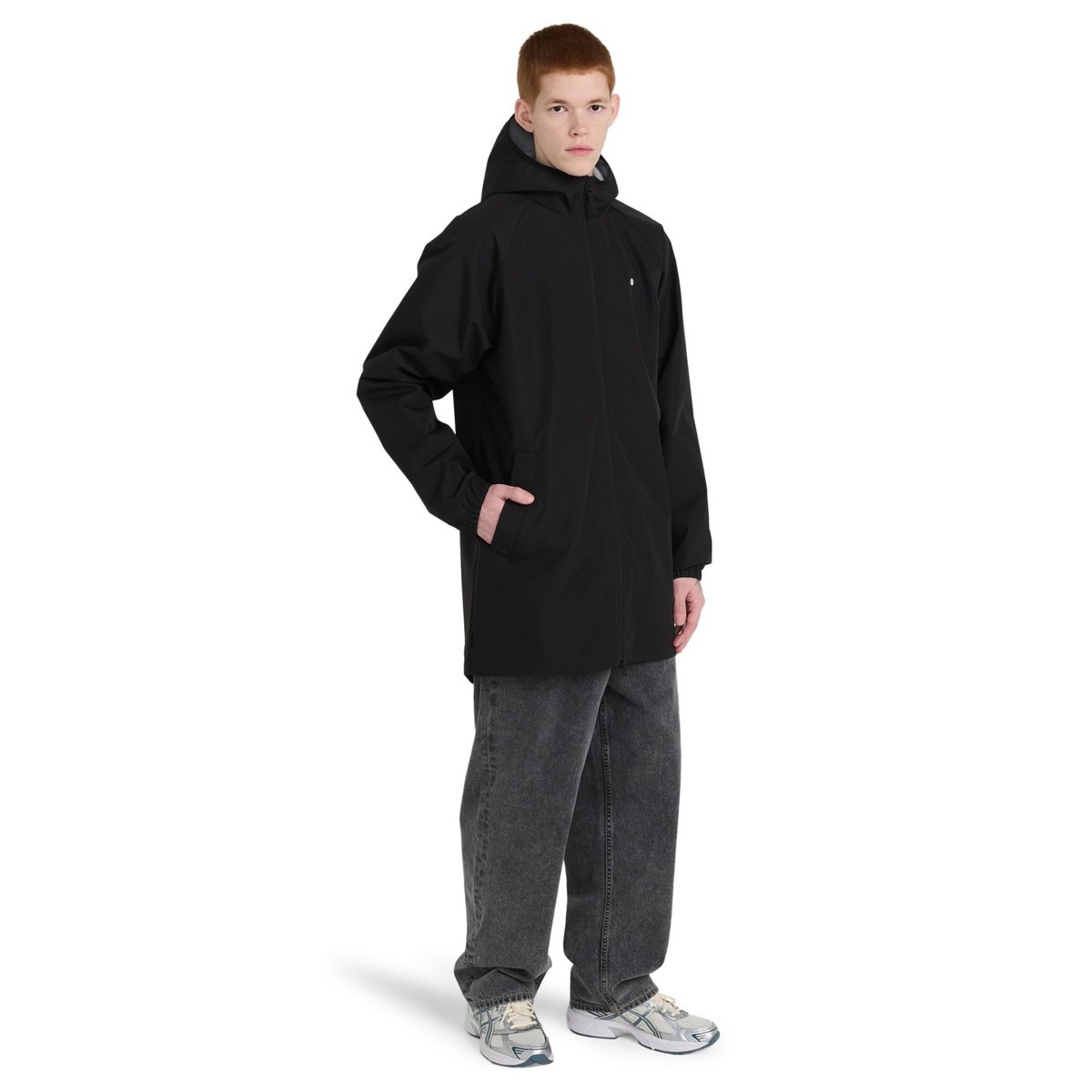 Parka ALDER 2.0 TRAVEL 10K noir flint black, ELEMENT