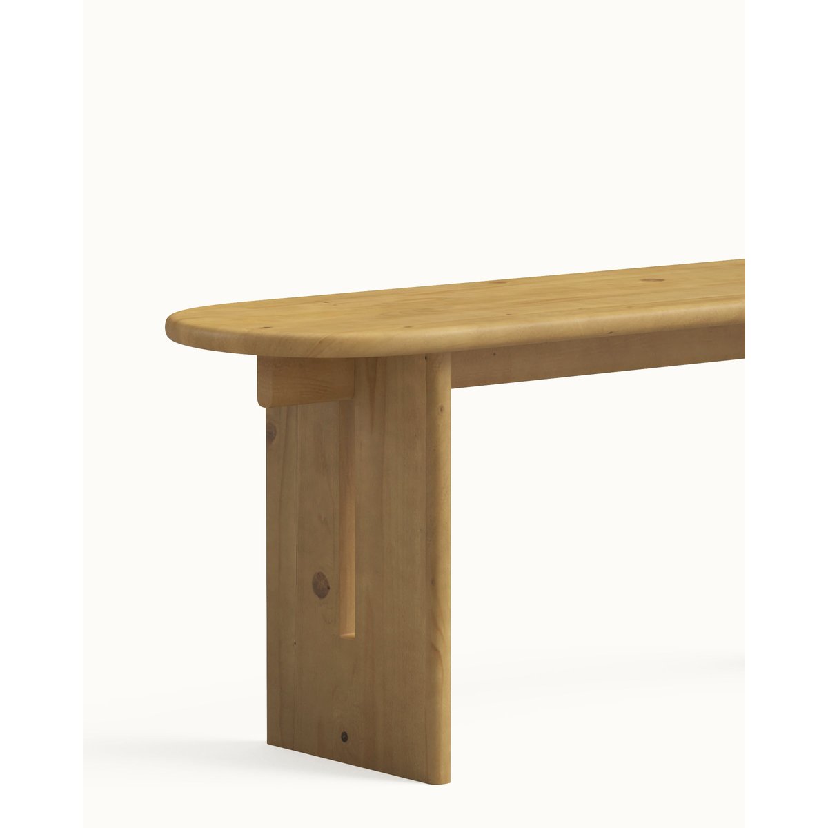 Banc en sapin naturel 120 cm - NUMA désert, HANNUN