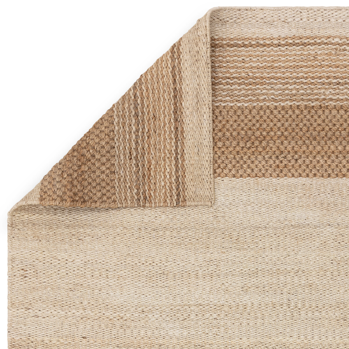 Ombre Stripe Jute Rug beige, ÉDITÉ