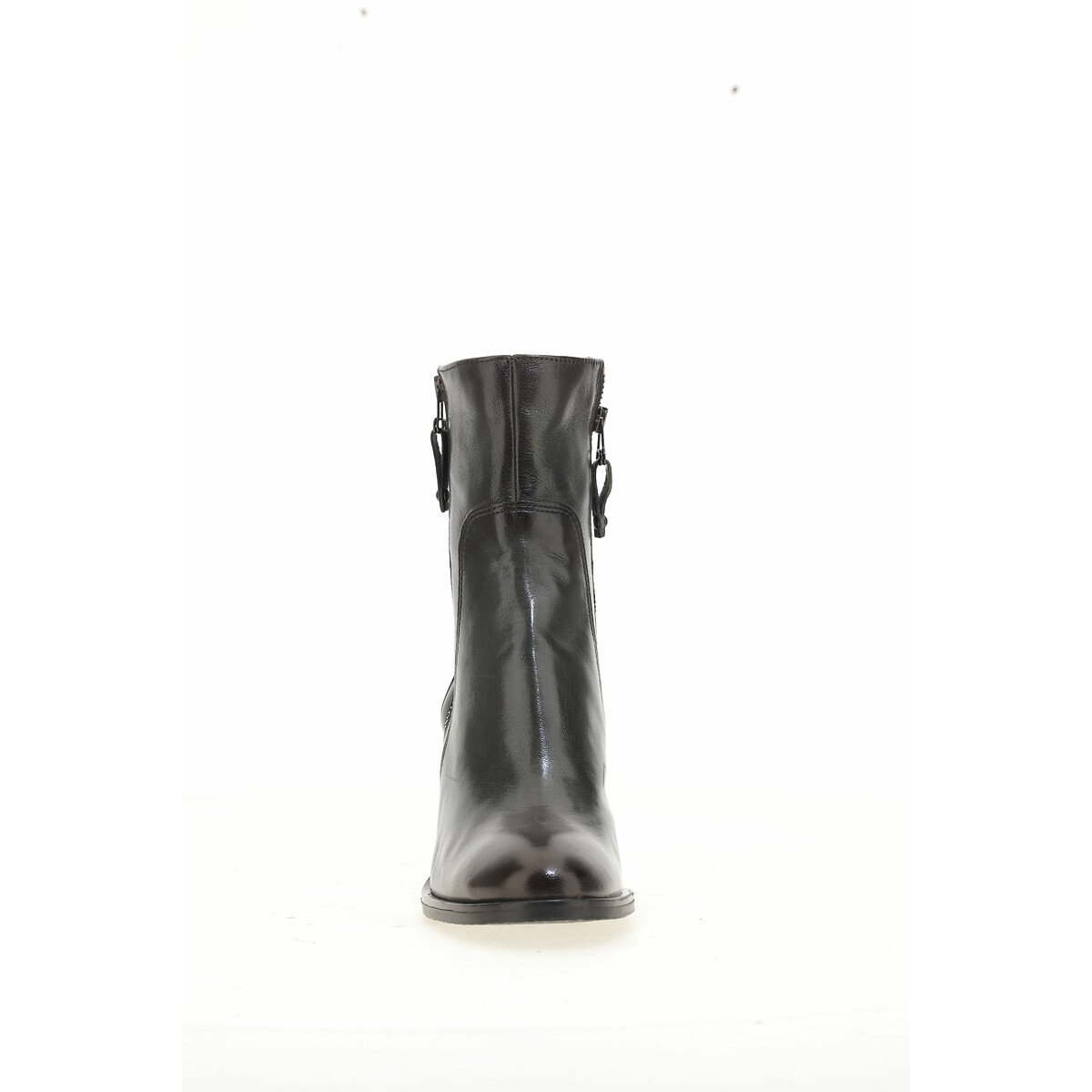 Ankle Boots in Ultra Soft Leather dark green, MJUS