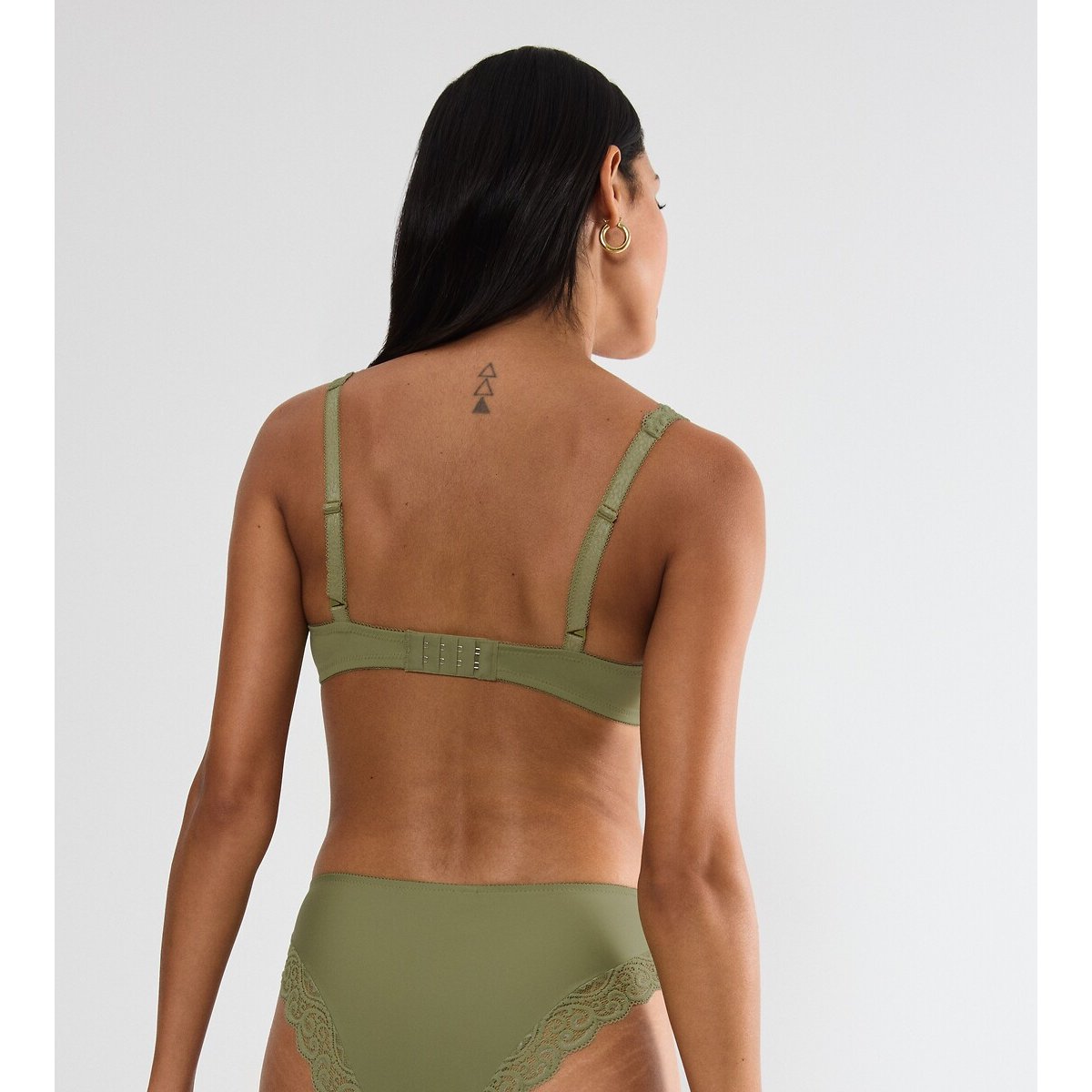 Reggiseno a balconcino AMOURETTE WHP verde oliva, TRIUMPH
