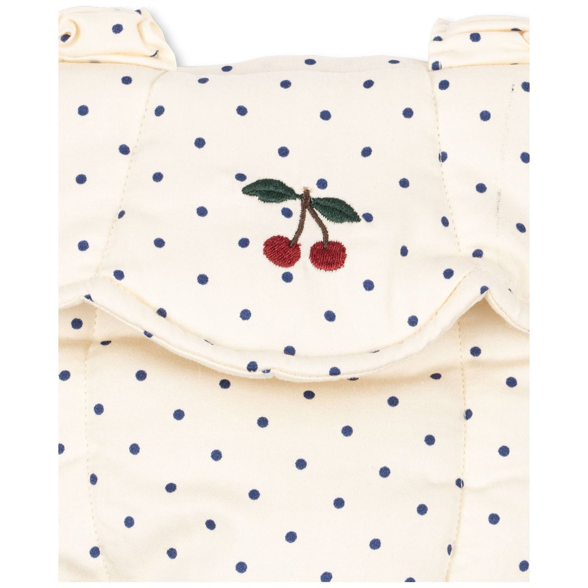 Porte-bébé pour poupée ecru, bleu, rouge, KONGES SLOJD