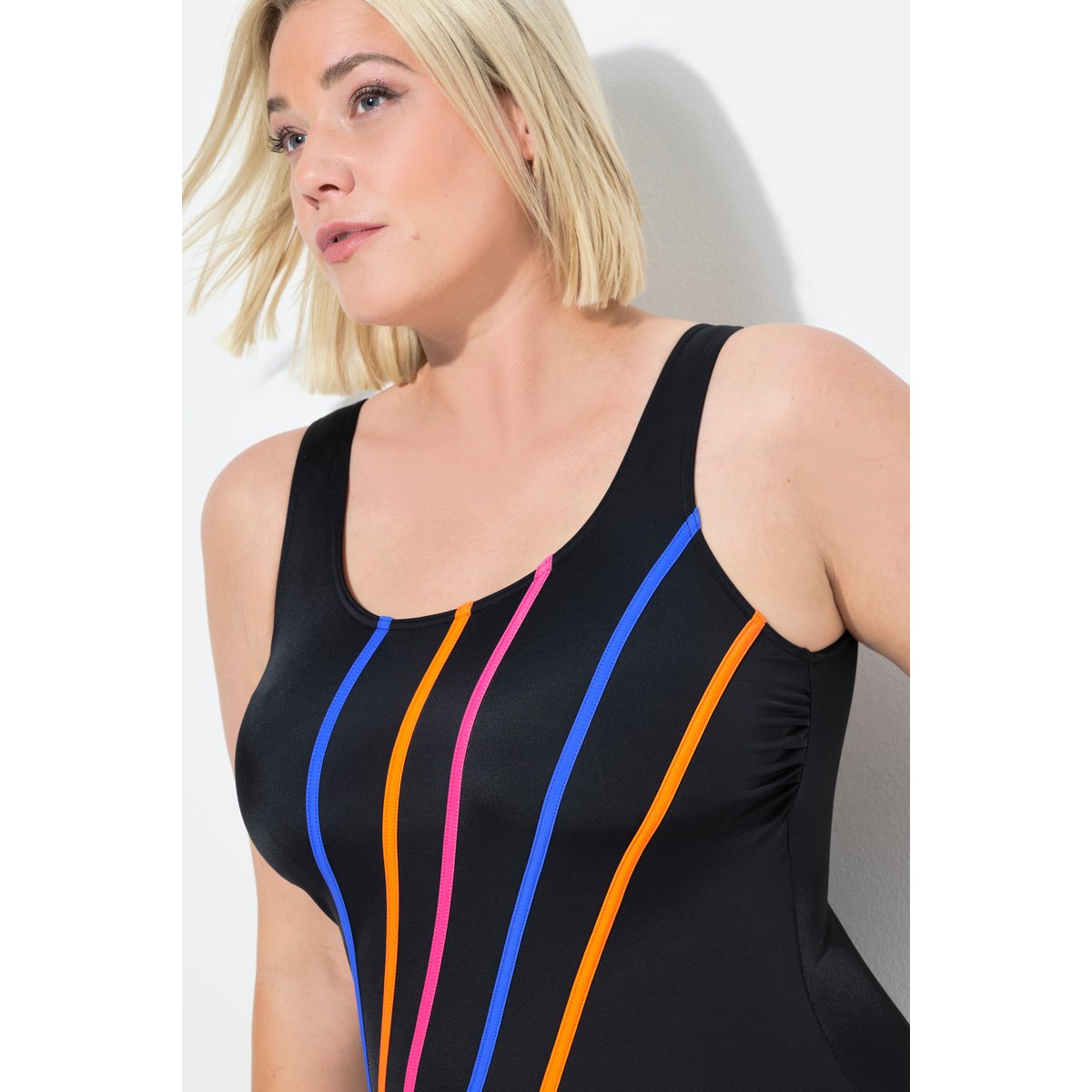 Maillot de bain sans bonnets souples noir, ULLA POPKEN