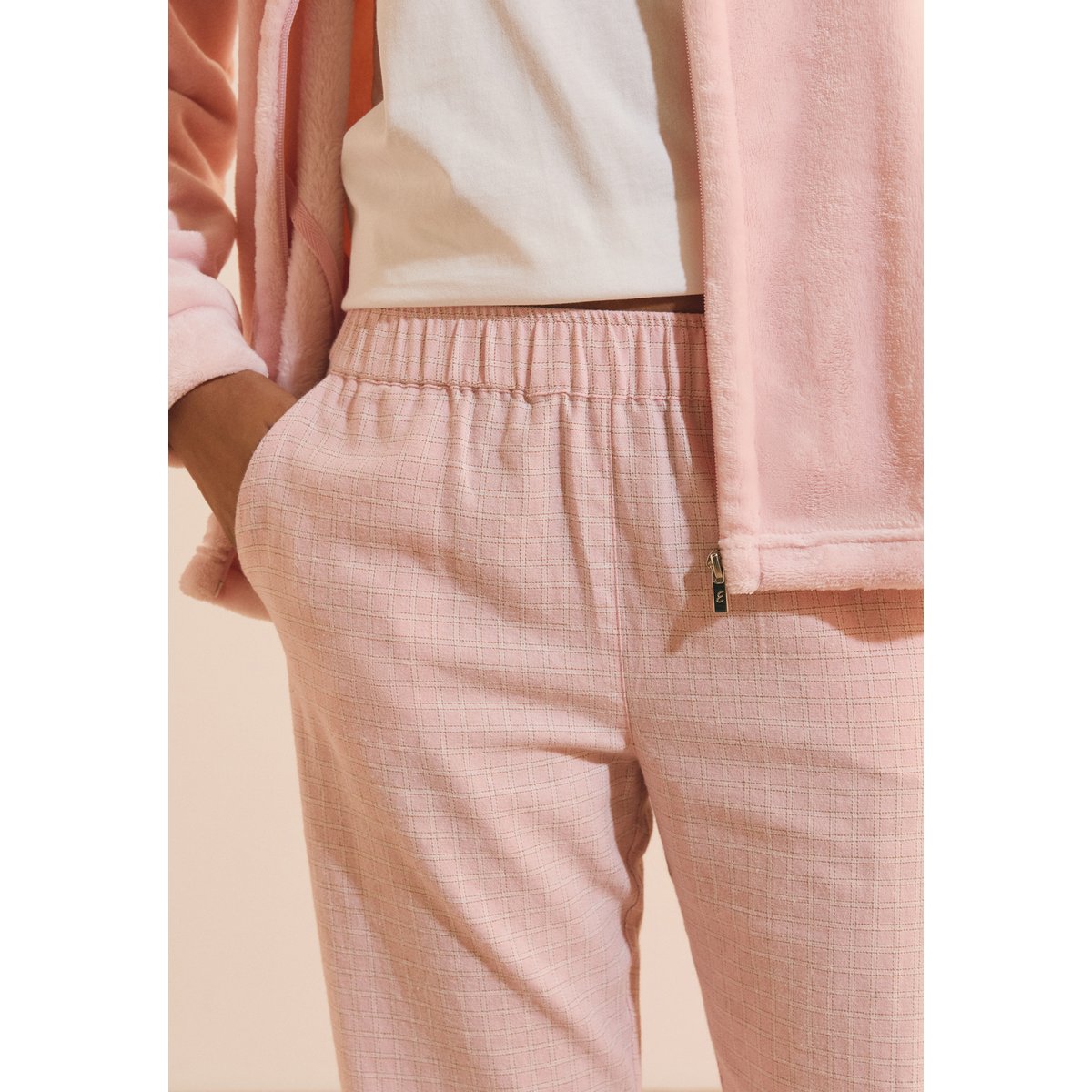 ETAM 3 PIECES ROSI - PYJAMA 3 PCS rose, ETAM