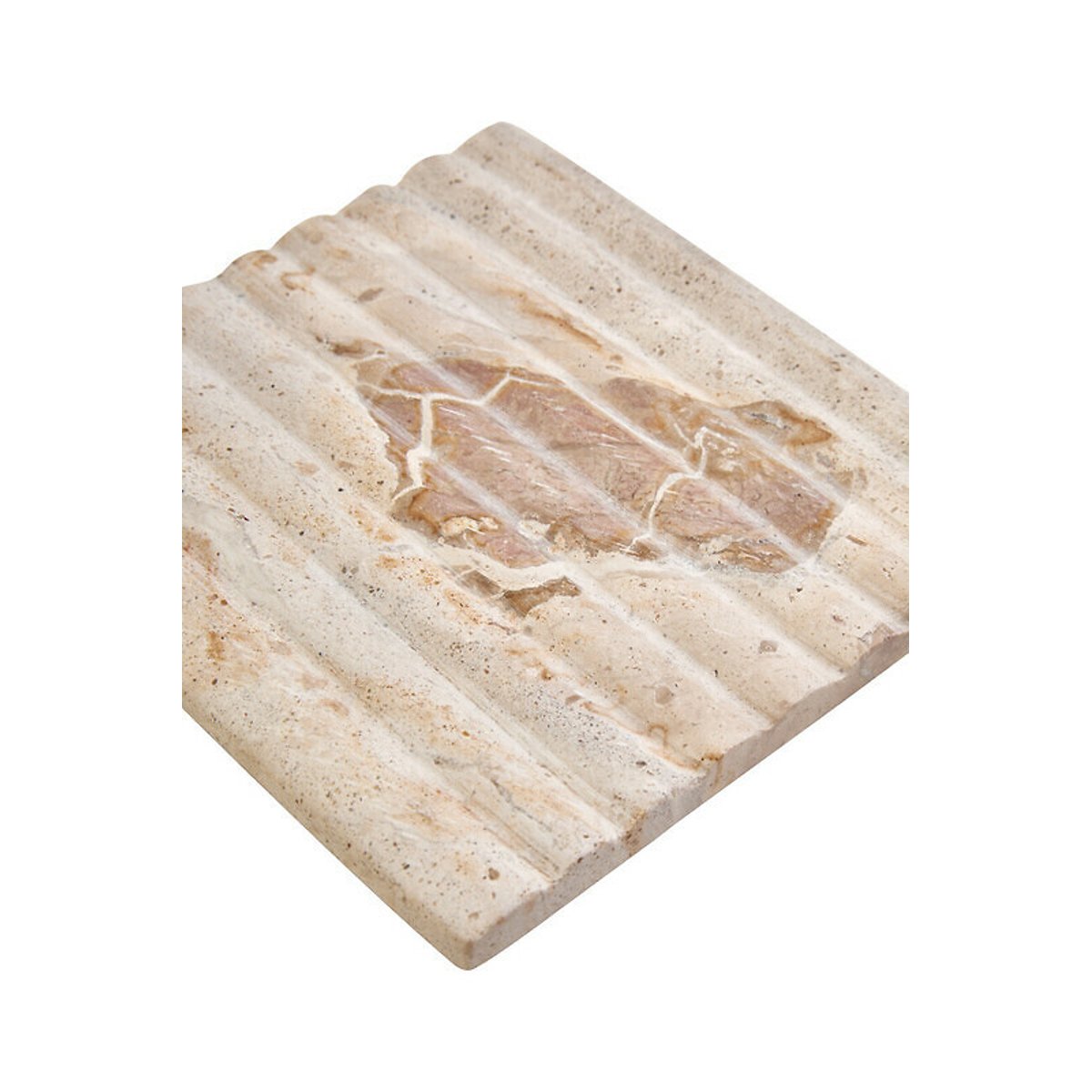 Square Decorative Marble Box in Chocolate brown , FIFTY FIVE SOUTH