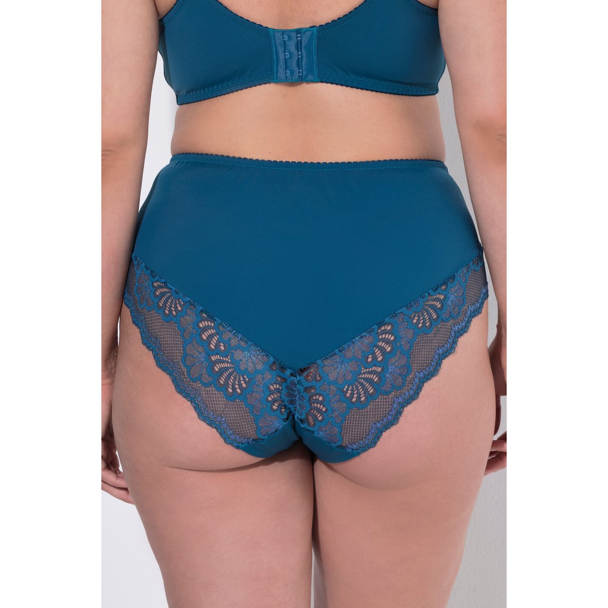 Culotte midi pétrole foncé, ULLA POPKEN