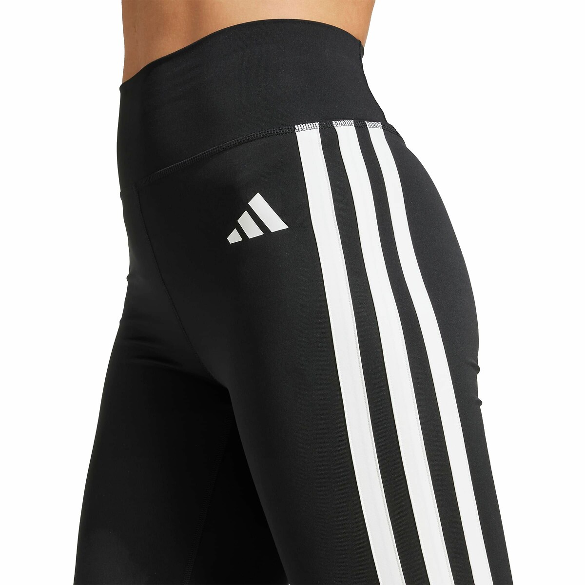 Flared Trousers, Essentials 3-Stripes black, adidas Performance