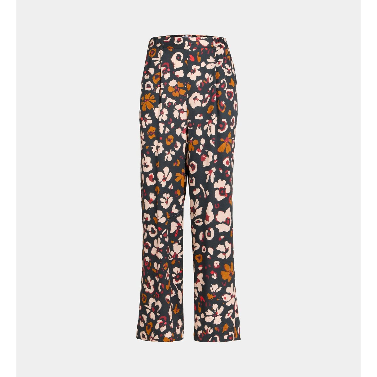 Pantalon caprice fio droit fleuri multicolore, GALERIES LAFAYETTE