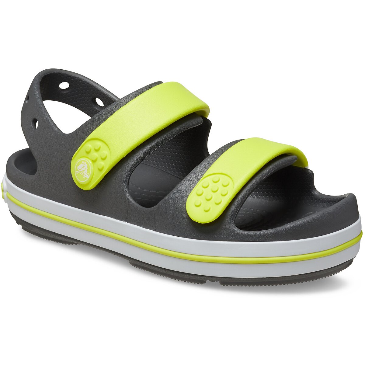 Sandales Crocband cruiser K gris/vert, CROCS