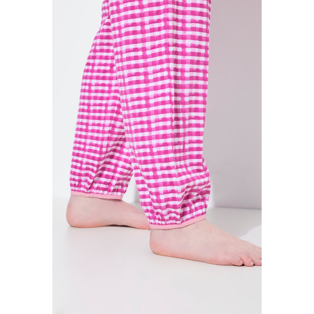 Pyjama à carreaux rose, ULLA POPKEN
