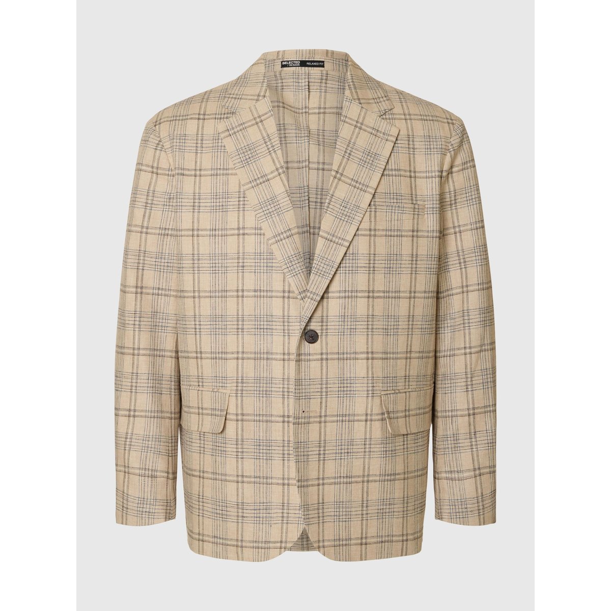 Blazer À Simple Boutonnage sand, SELECTED