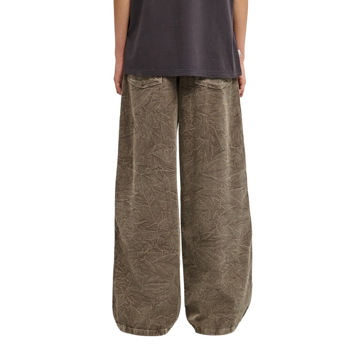 Pantalon en velours 365 WIDE marron stone gray, ELEMENT