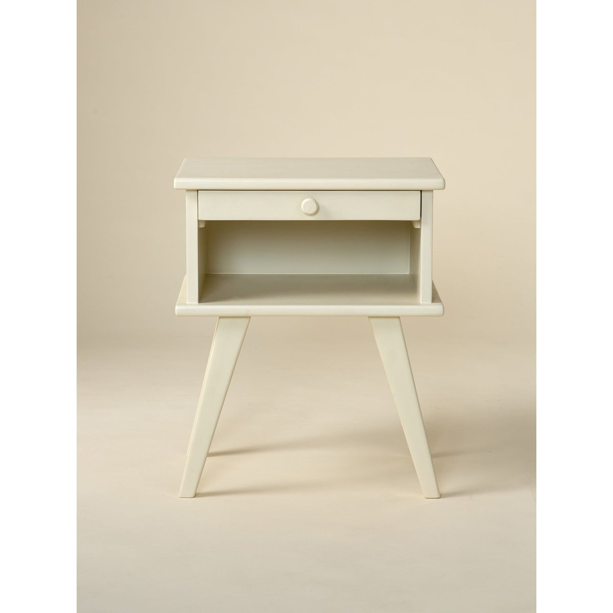 Table de chevet Lucien beige clair, CYRILLUS