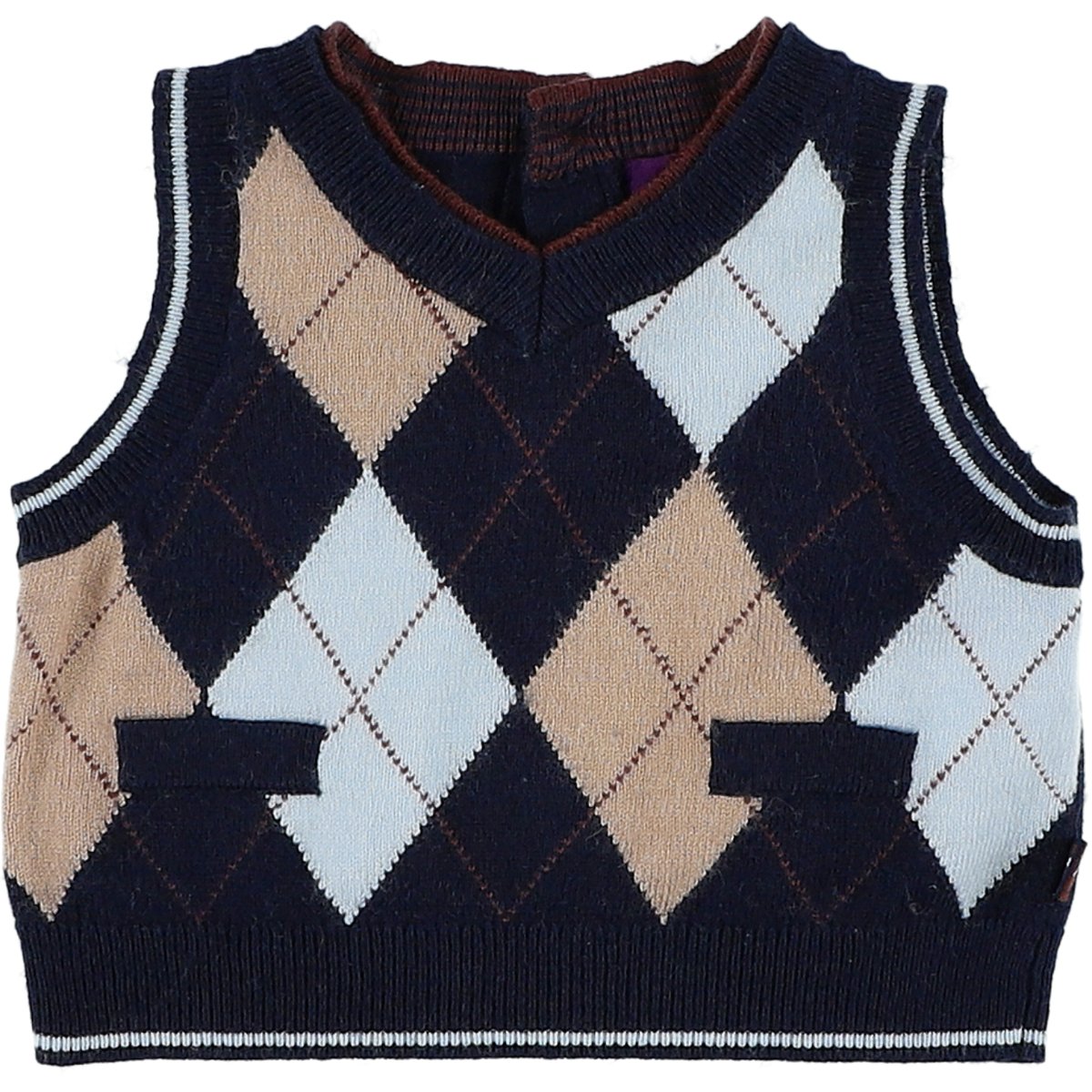 Pull - Très bon état beige;bleu, SERGENT MAJOR