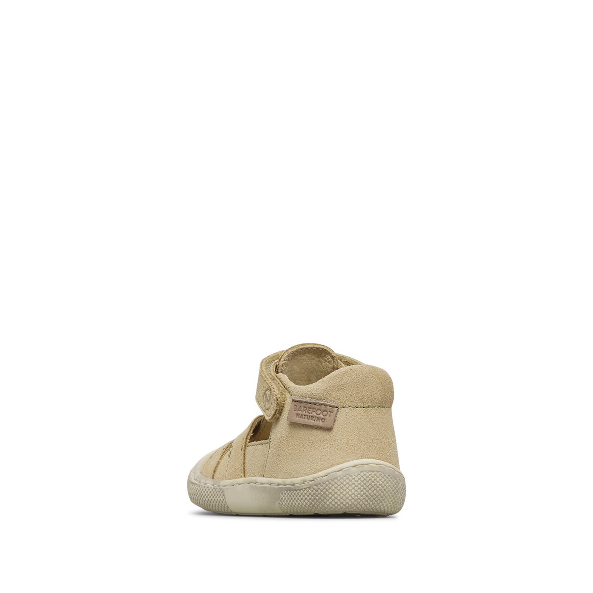 Sandales barefoot en daim BAREFOOT FILDI beige-vert militaire-, NATURINO