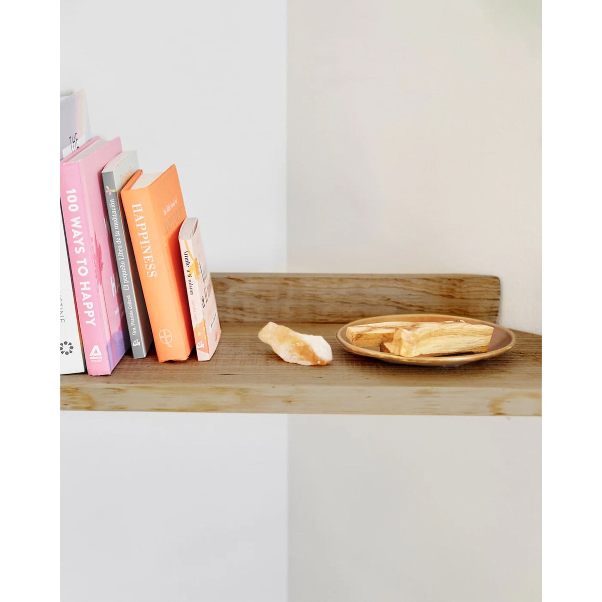 Étagère d’angle en bois recyclé marron 70 cm - ERINOME marron, HANNUN
