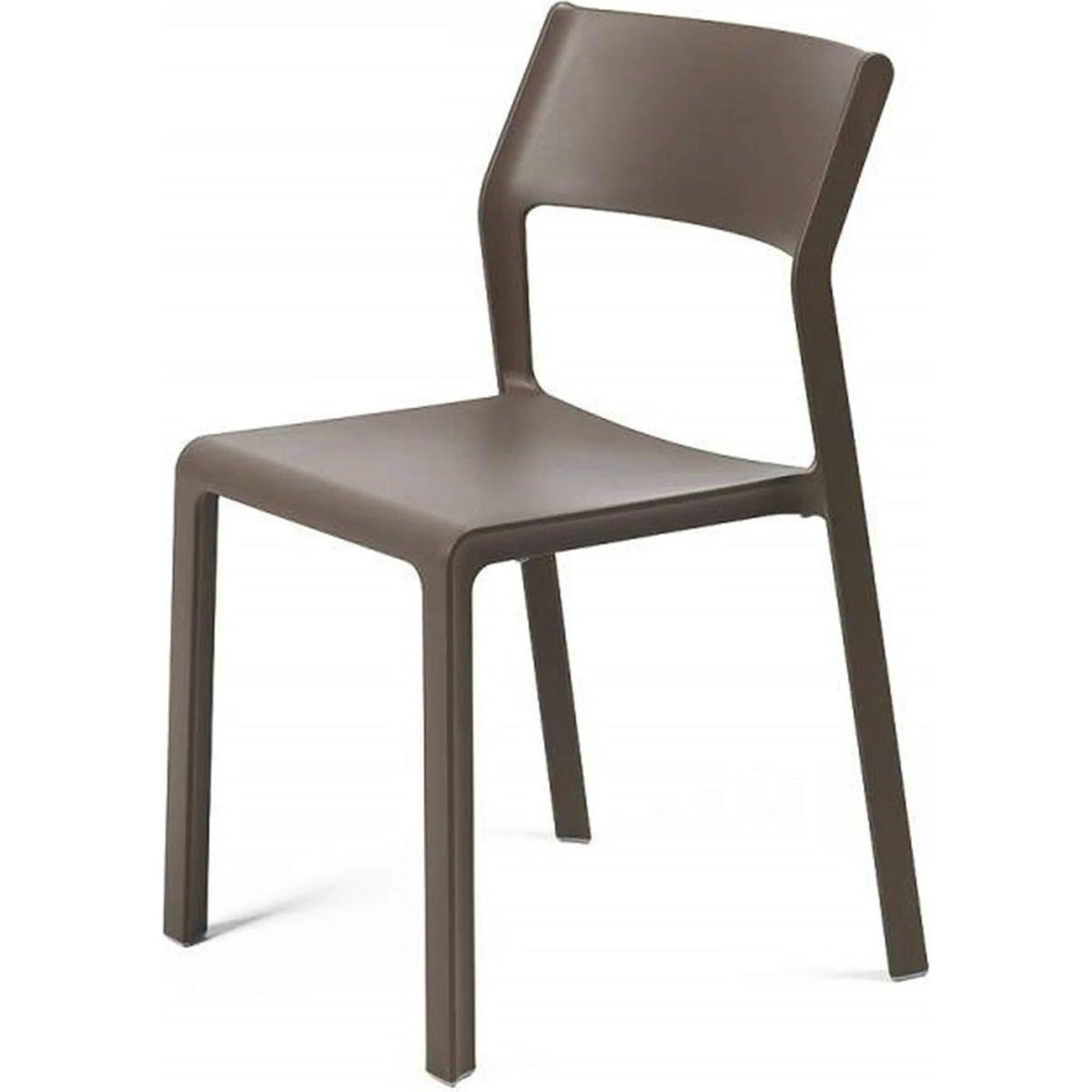 Chaise de jardin empilable design TRILL gris, RECOLLECTION