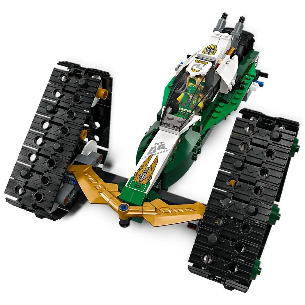 LEGO NINJAGO - Véhicule Combiné des Ninjas - 71820 - Aventure 4-en-1 v019845, LEGO