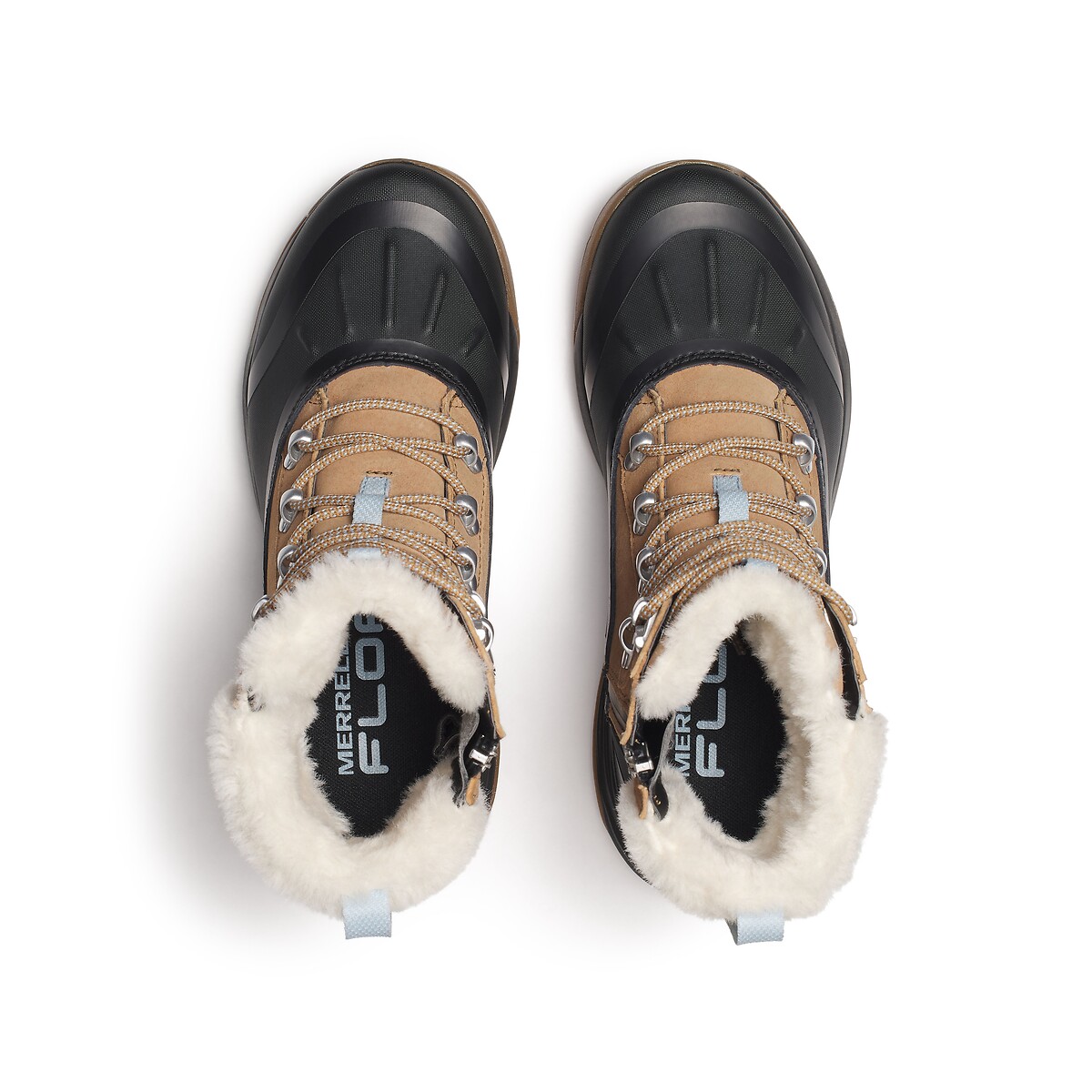 Warme Winterstiefeletten Siren 4 Thermo Lace Waterproof braun, MERRELL