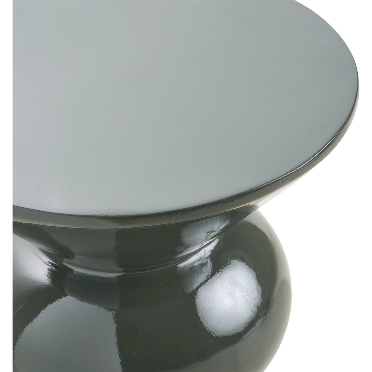 Table d'appoint ronde ROSOLINA vert brillant, RECOLLECTION