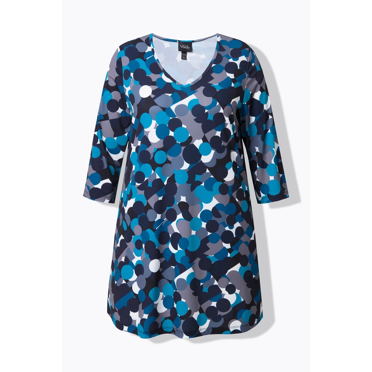 T-shirt long noir, ULLA POPKEN
