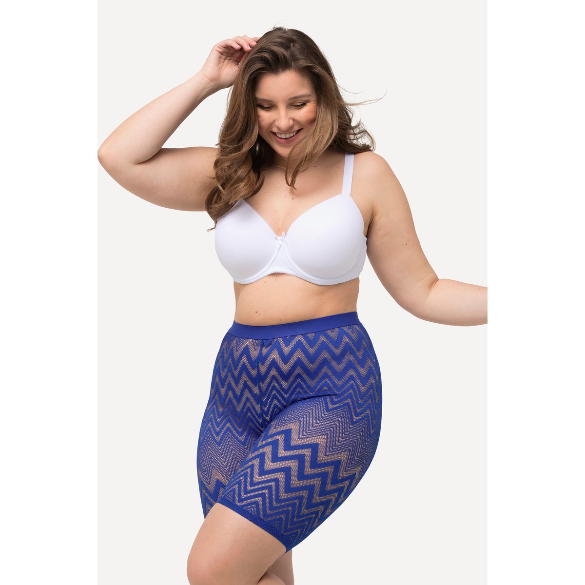 Cycliste avec motif à chevrons bleu roi, ULLA POPKEN