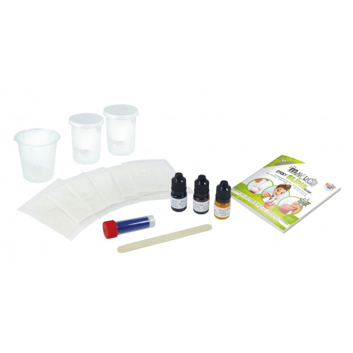 Mini Lab Slime vert, BUKI FRANCE