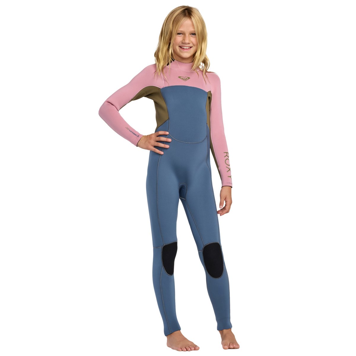 Combinaison de surf back zip 3/2MM PROLOGUE+. gris ash, ROXY
