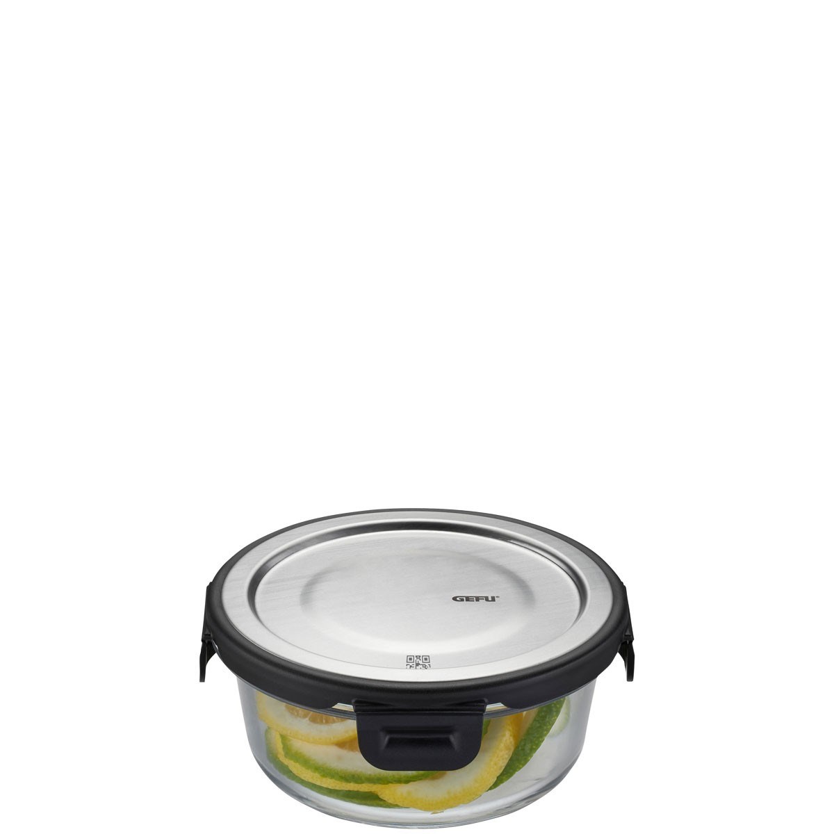 Boîte de conservation verre rond 400 ml MILO transparent, GEFU