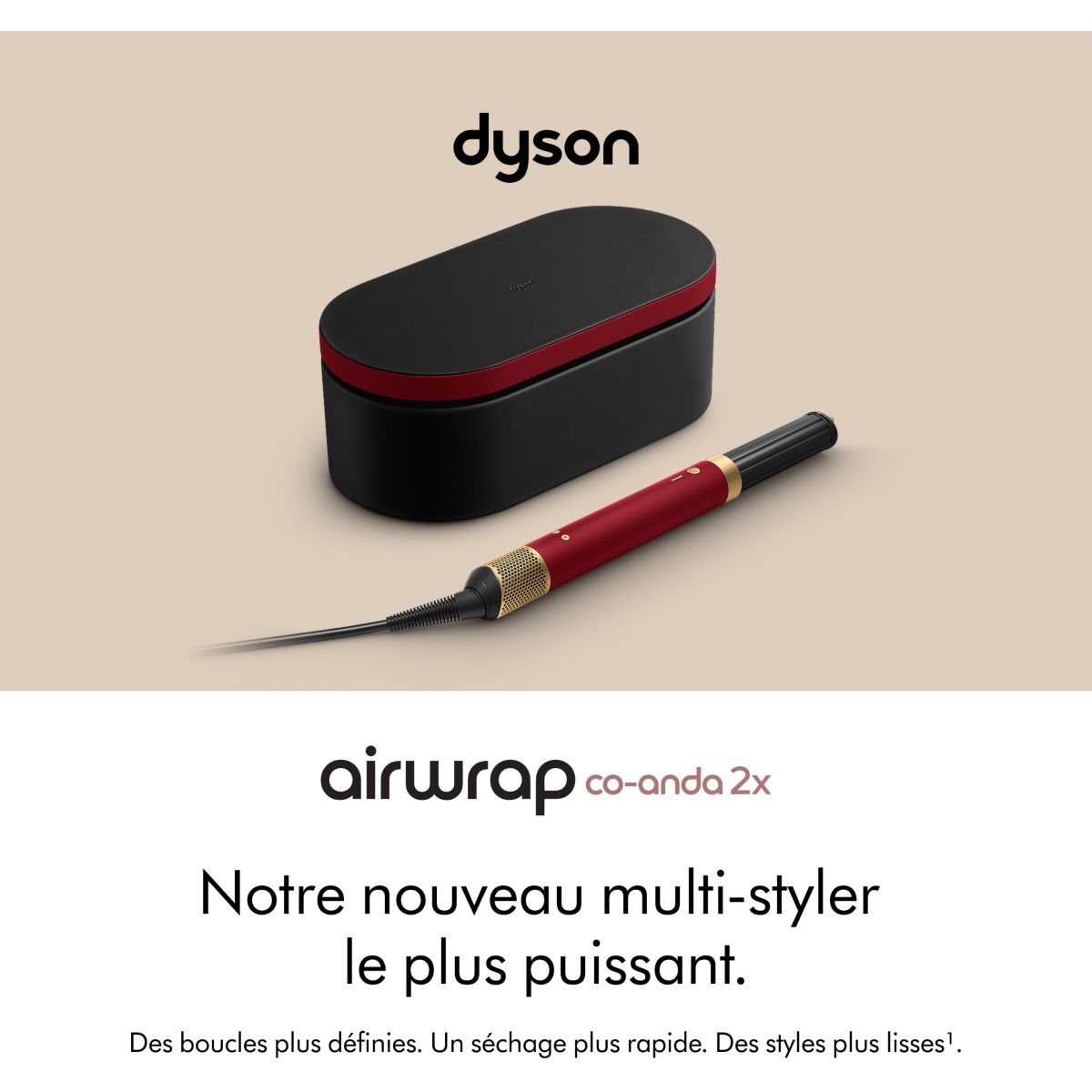 Fer multistyle Airwrap Co-anda 2x Cheveux raides à ondulés Edition Velours, édition spéciale fête des mères couleur unique, DYSON