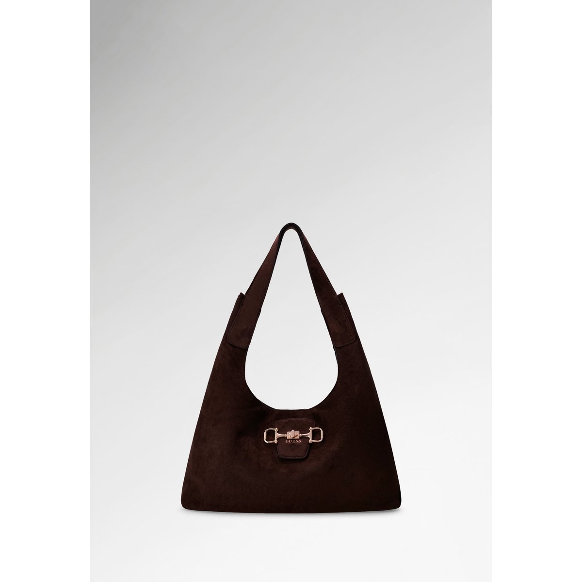 Sac Hobo Maxi Sunset marron, GUESS